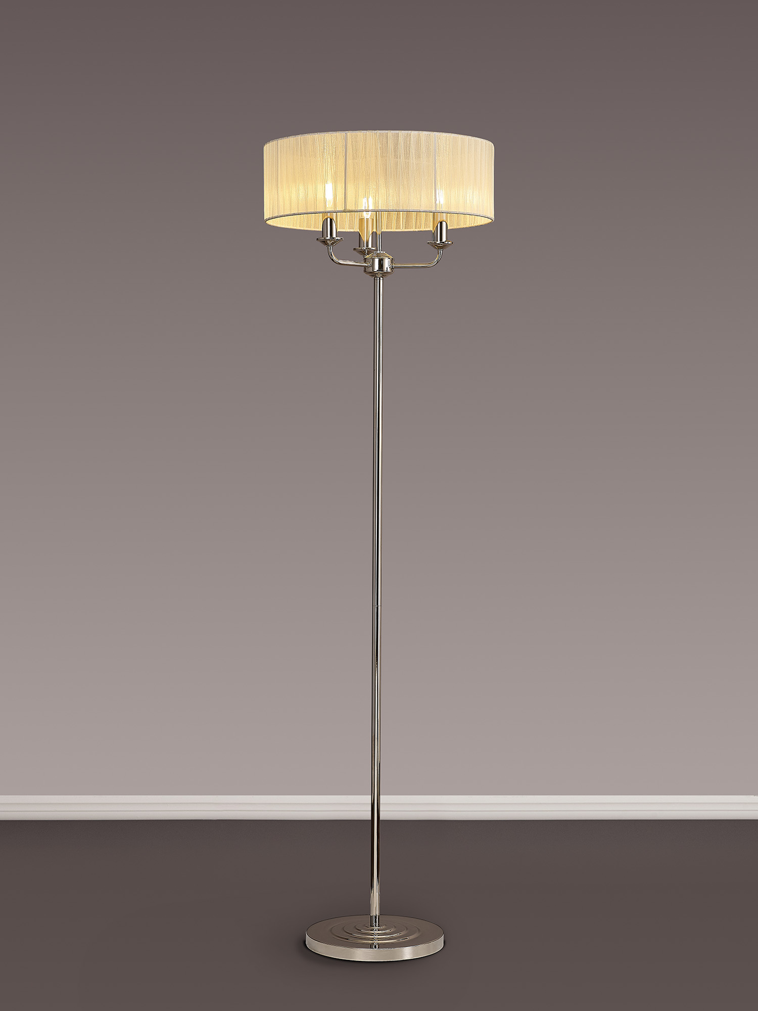Banyan PN CR Floor Lamps Deco Shaded Floor Lamps